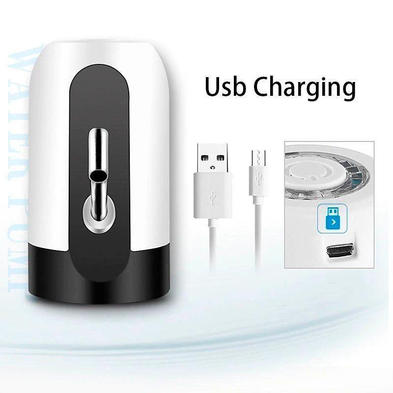 Dispensador Agua Automático Eléctrico Recargable Usb-2