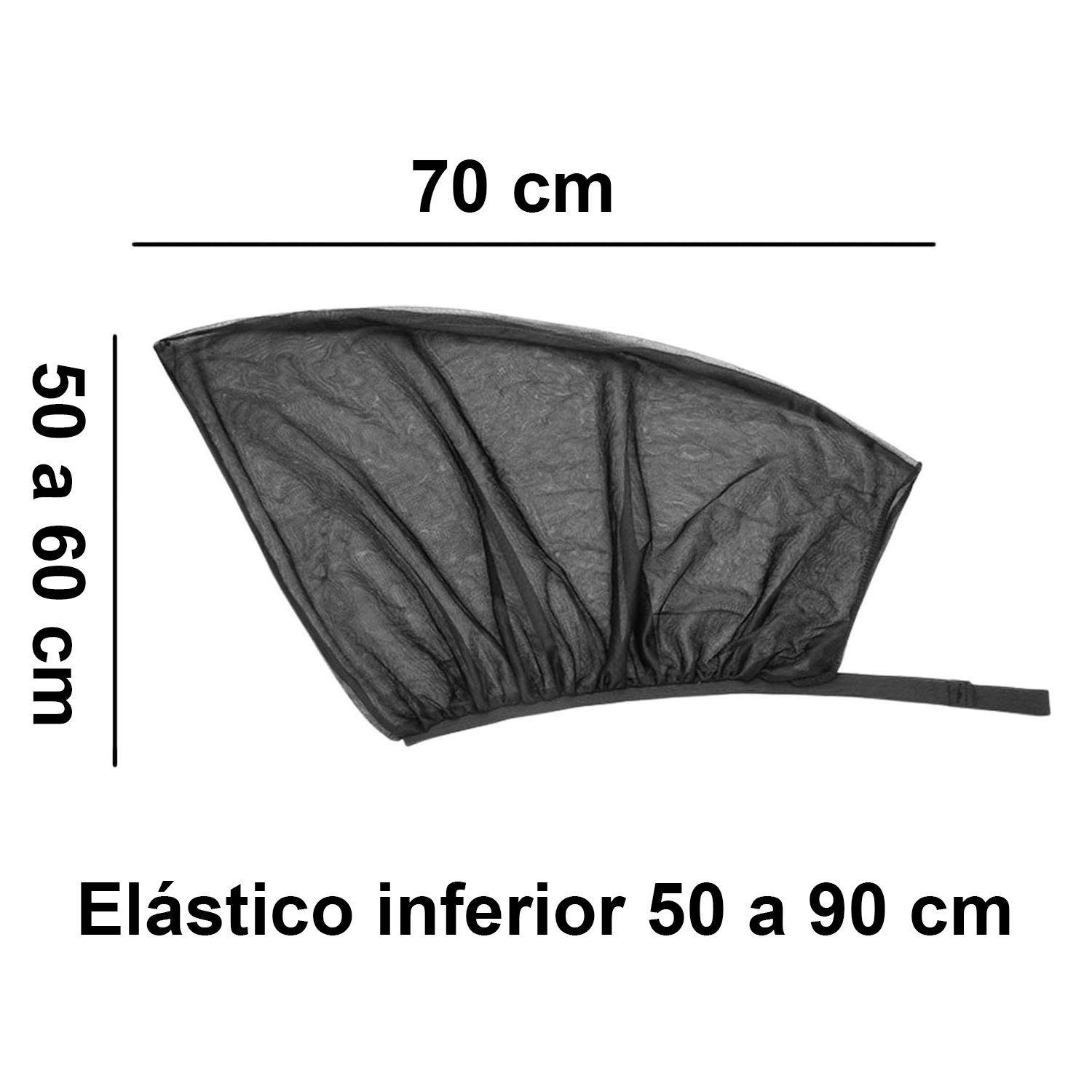 Mallas Cubre Ventana Delantera Protector Solar Cortina Auto-3