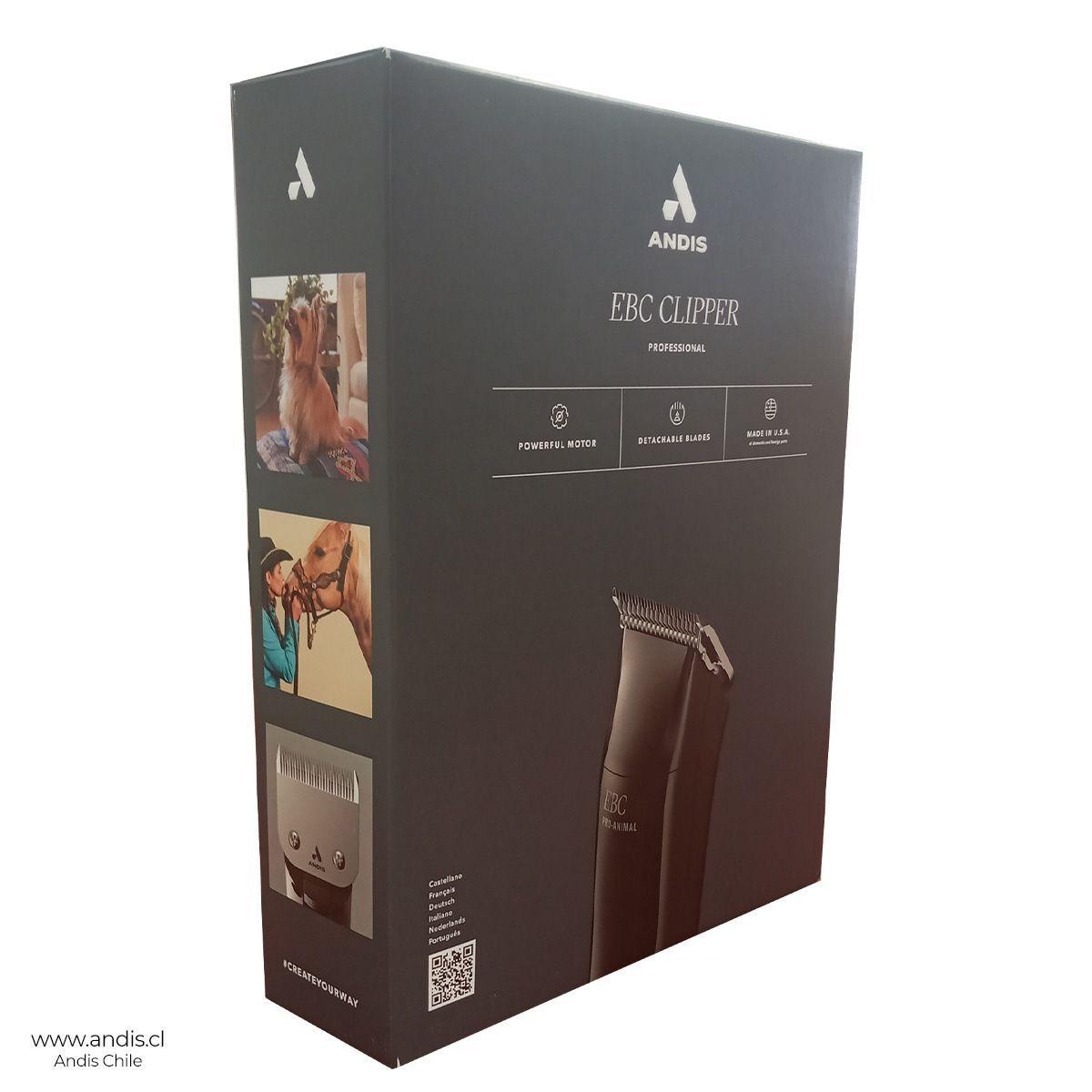 Máquina para Peluqueros Caninos y Veterinarios Andis EBC Pro Animal-5