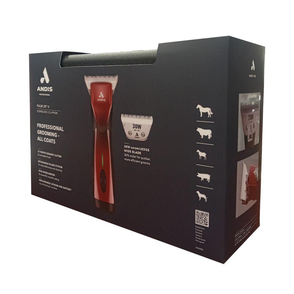 Máquina para Peluqueros Caninos y Veterinarios Andis Pulse ZR II Red Wide-7