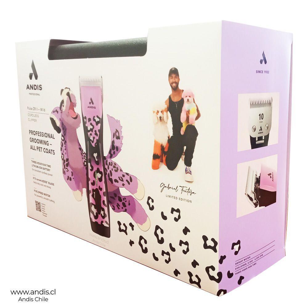 Máquina para Peluqueros Caninos y Veterinarios Andis Pulse ZR II Wild Pet-6