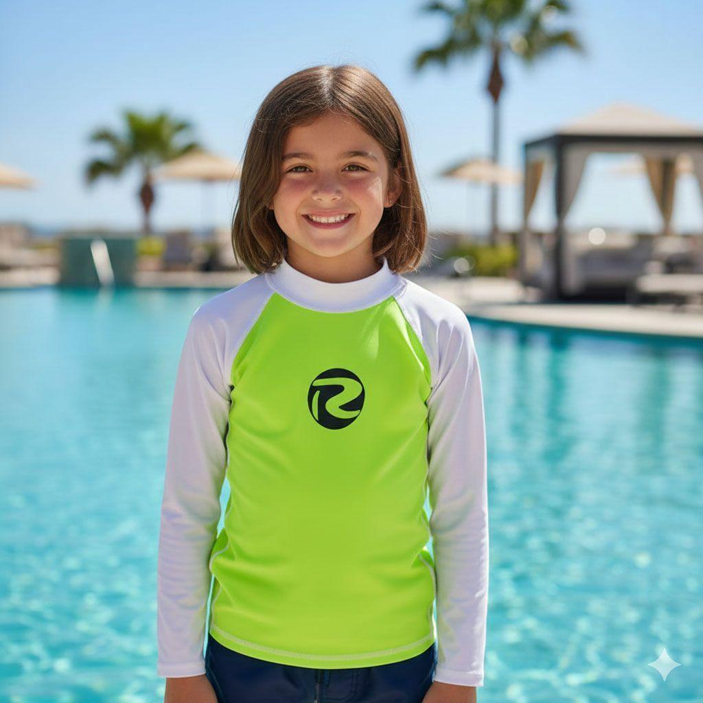 Polera De Agua Niño Unisex Manga Larga Ultraviolet 50+ Rbls-2