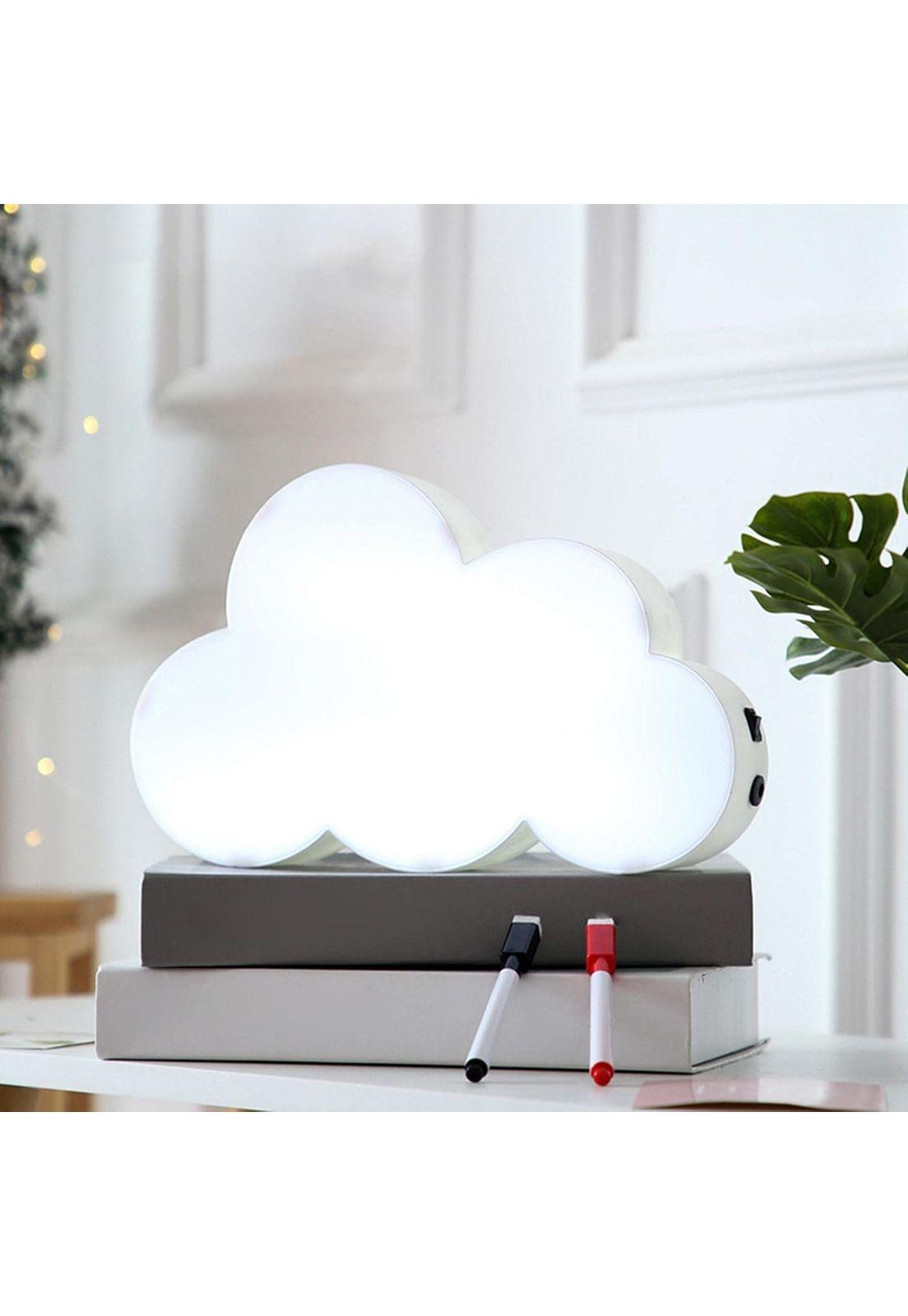 Pizarra Led Forma Nube Escrita Plumón Estoykuku-2