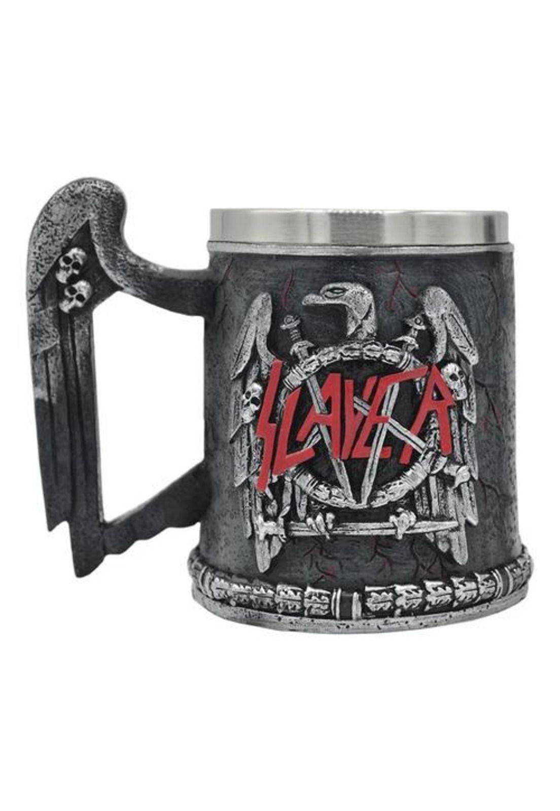 Tazón Taza 3d Resina Rock Grupo Slayer - Eagle Logo-2