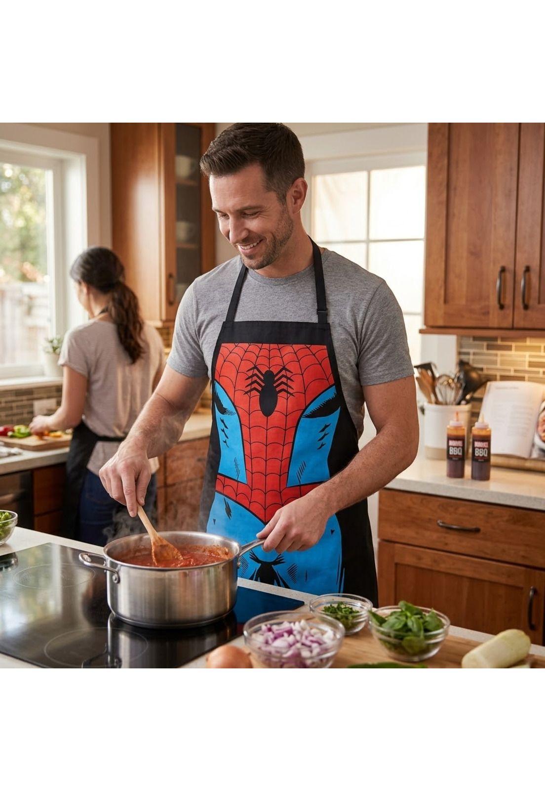 Delantal Cocina Spiderman Hombre Araña-1