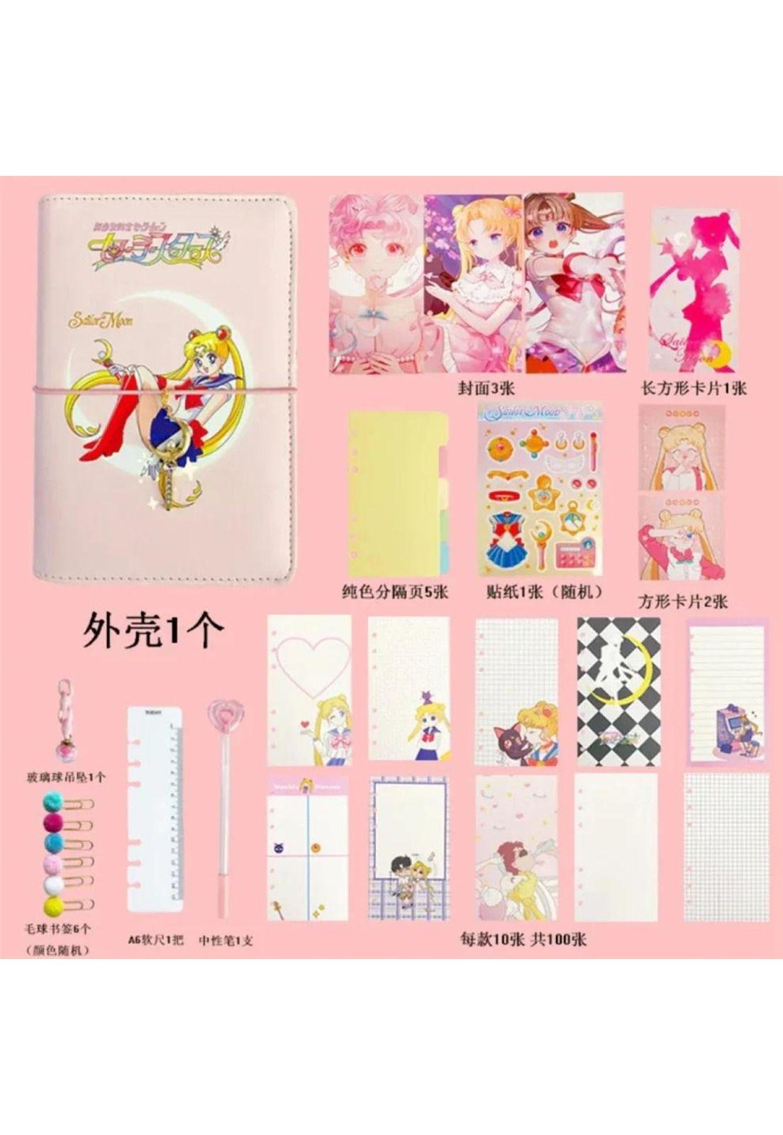 Planner Agenda Cuaderno Sailor Moon Kawaii-2