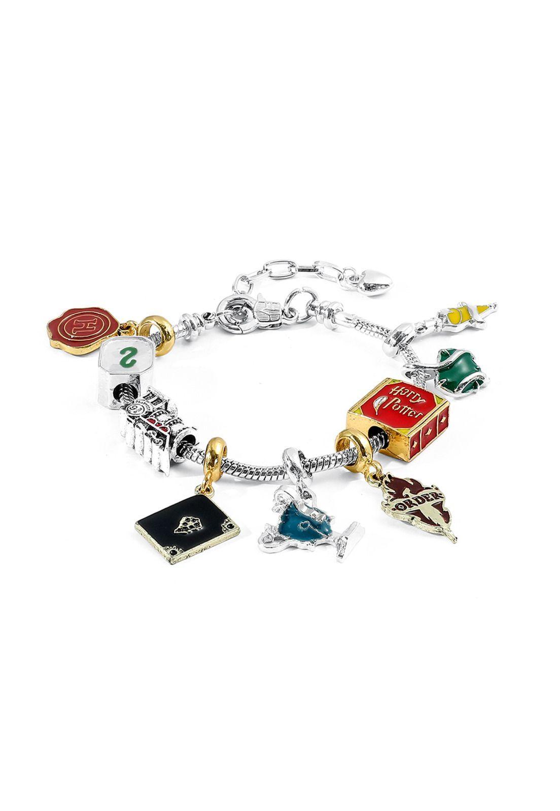 Pulsera con dijes charms de Harry Potter-2