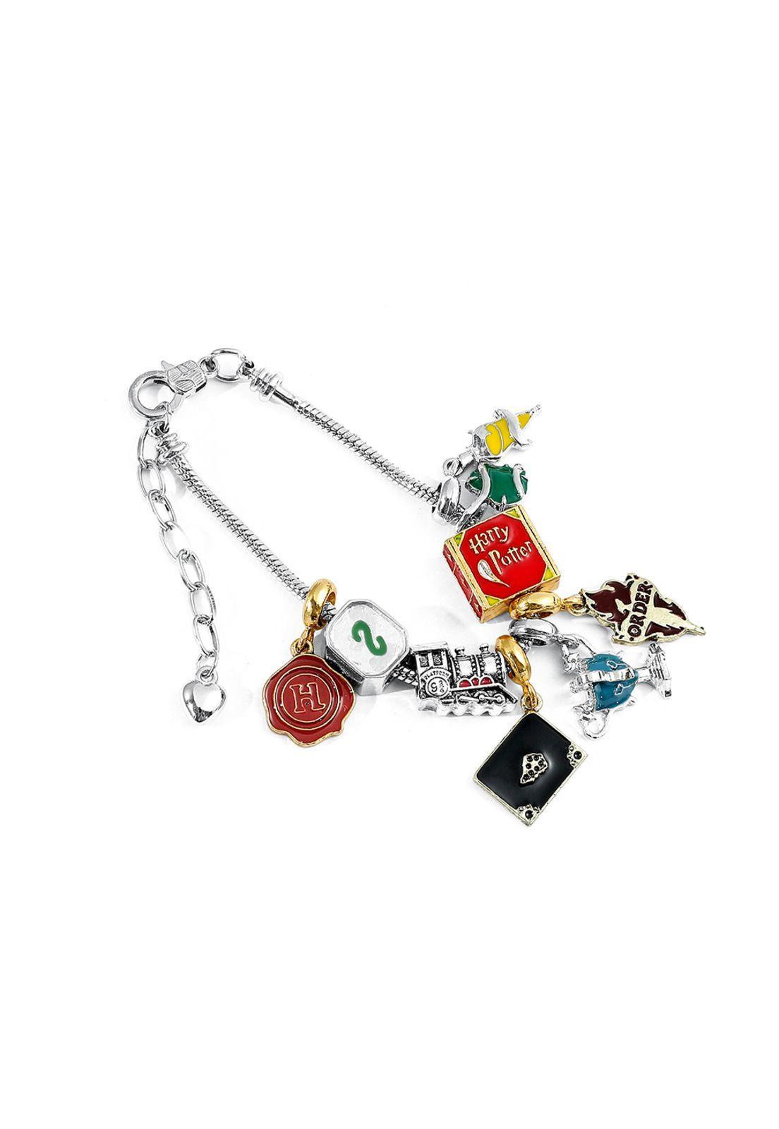 Pulsera con dijes charms de Harry Potter-3