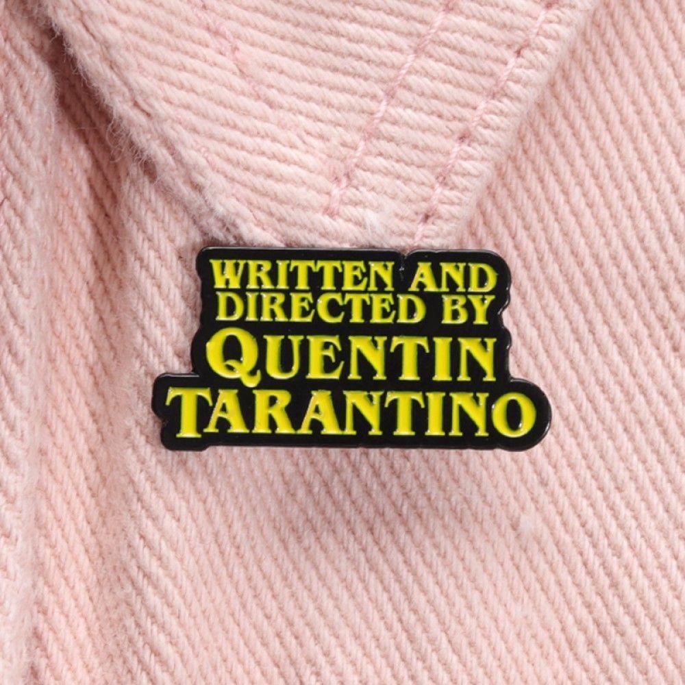 Pin Broche Entretenido Written By Quentin Tarantino-1