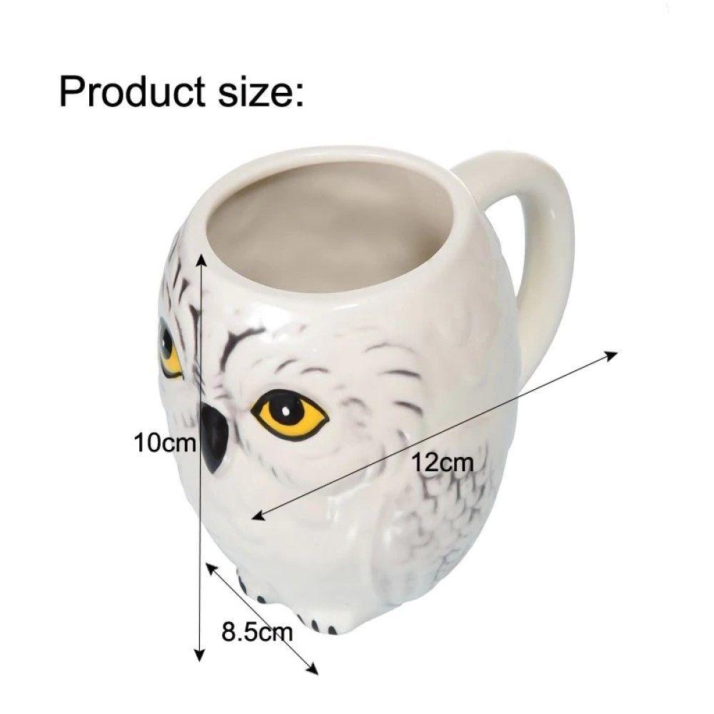 Tazón De Ceramica En Forma De Hedwig Harry Potter-3