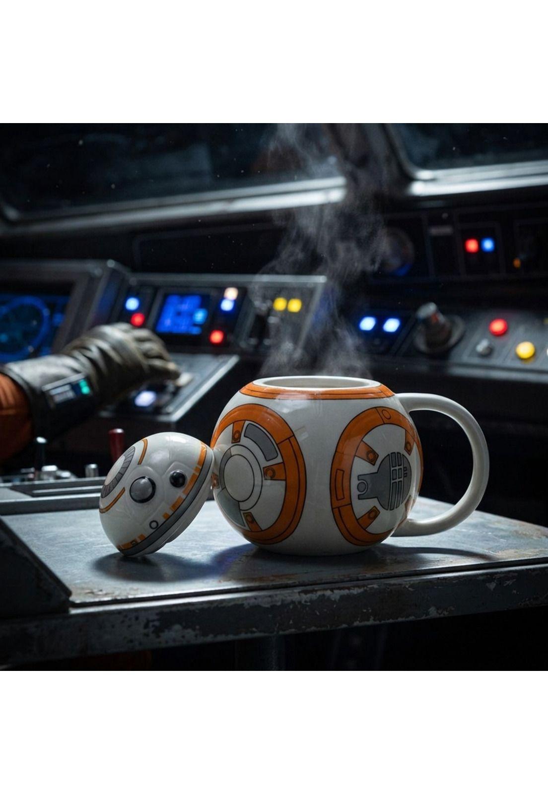 Tazon Taza 3d Cerámica  Bb8 Star Wars-3