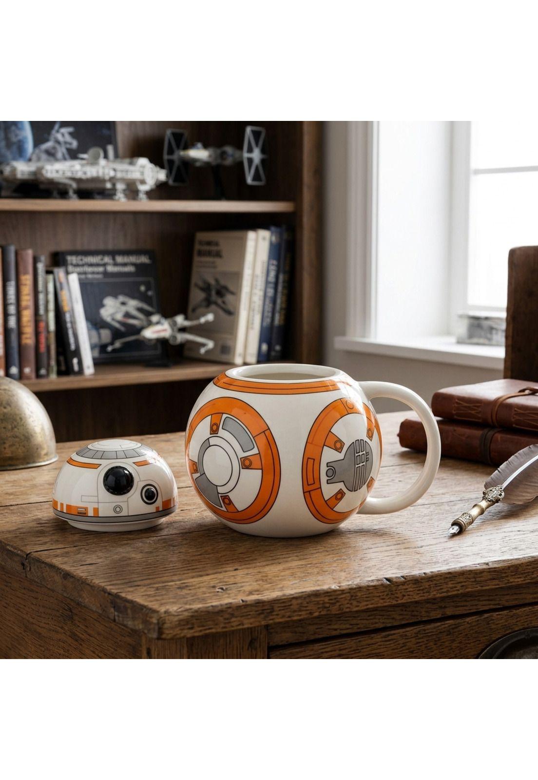Tazon Taza 3d Cerámica  Bb8 Star Wars-5