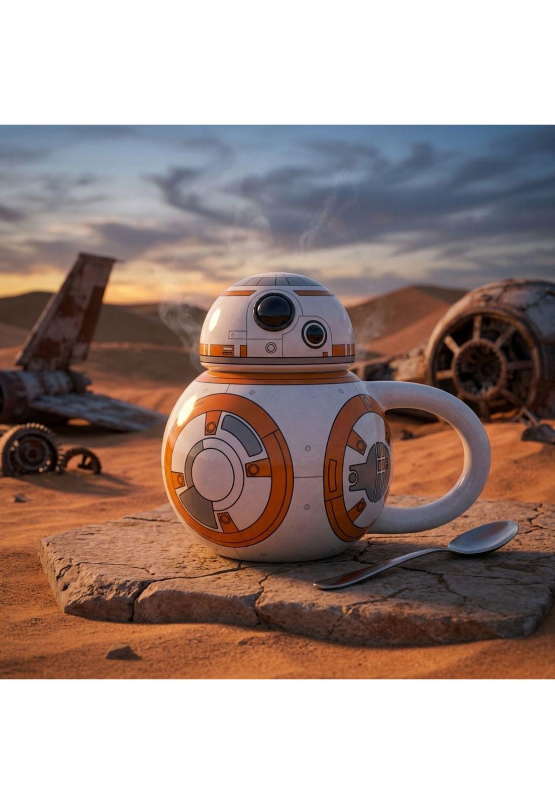 Tazon Taza 3d Cerámica  Bb8 Star Wars-7