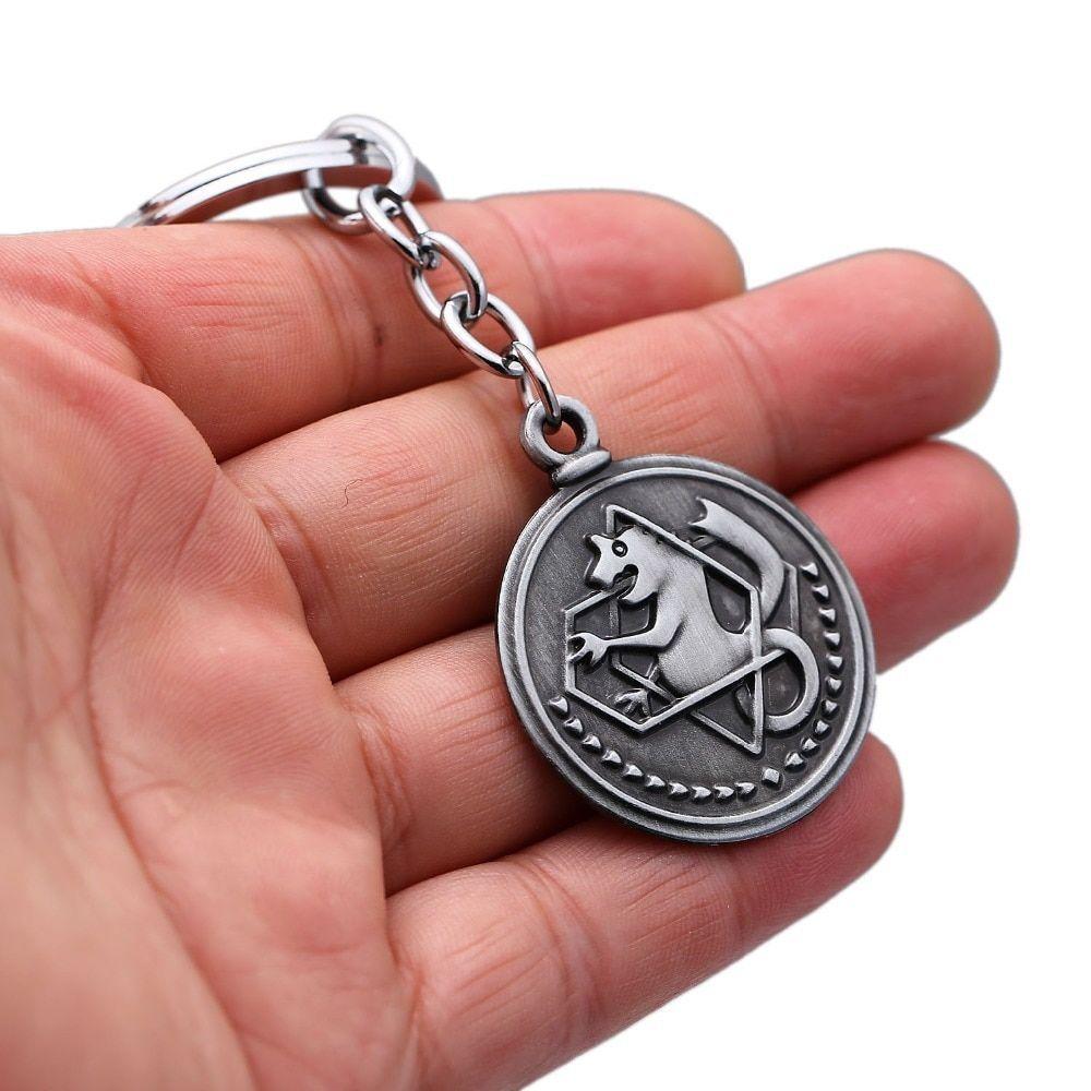 Llavero Metálico FullMetal Alchemist Brotherhood alquimista-3