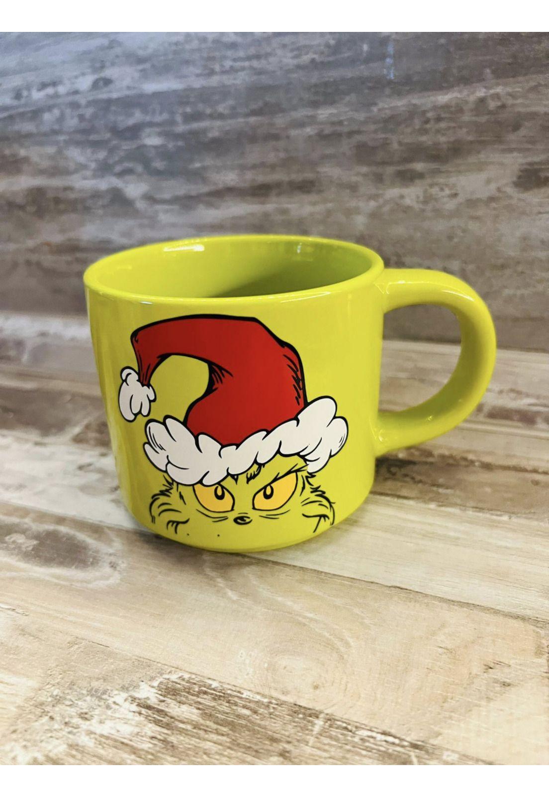 Tazón taza café El Grinch odia la navidad-3