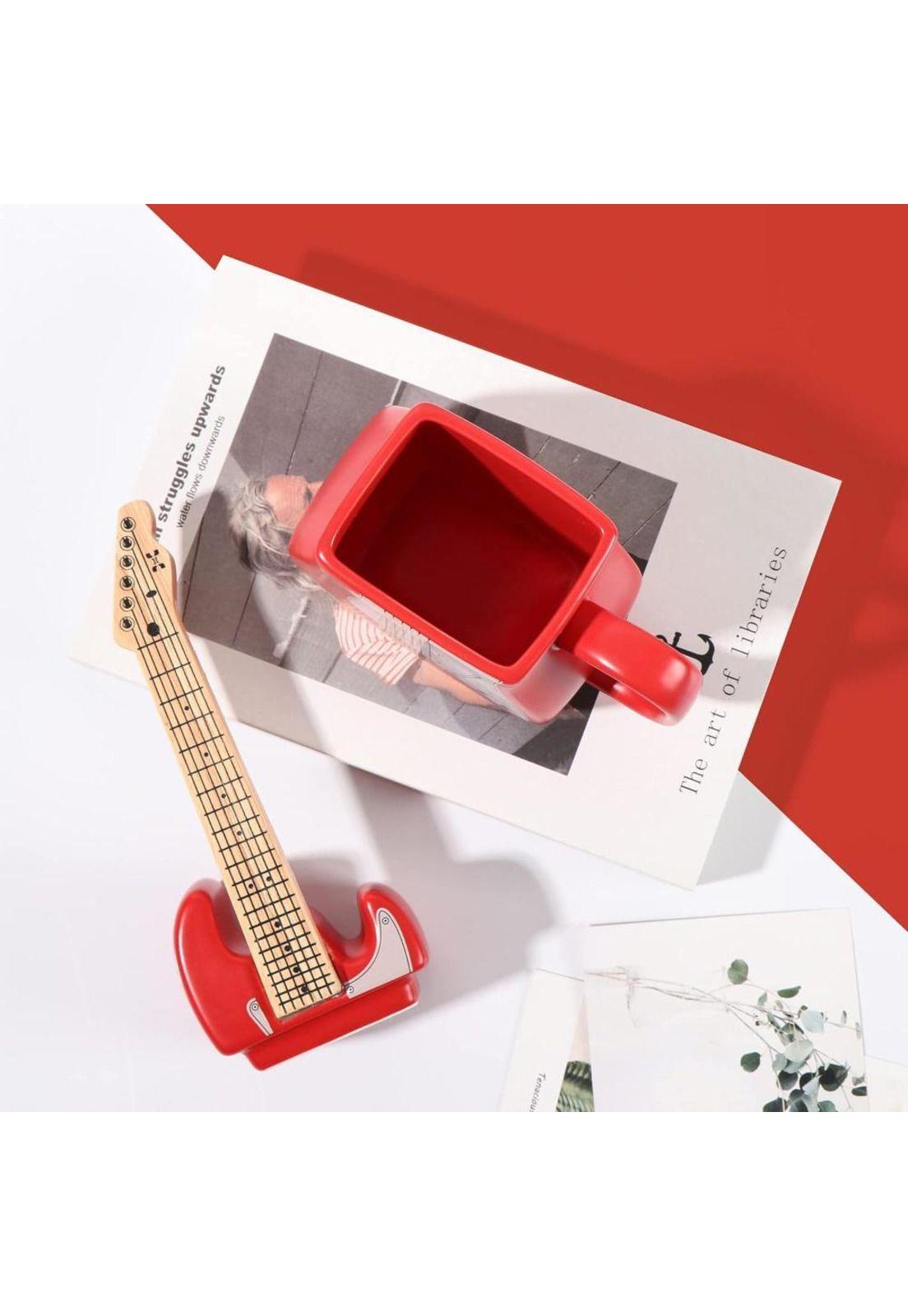 Tazon Ceramica 3d Xl Guitarra Music Guitar Mug-2