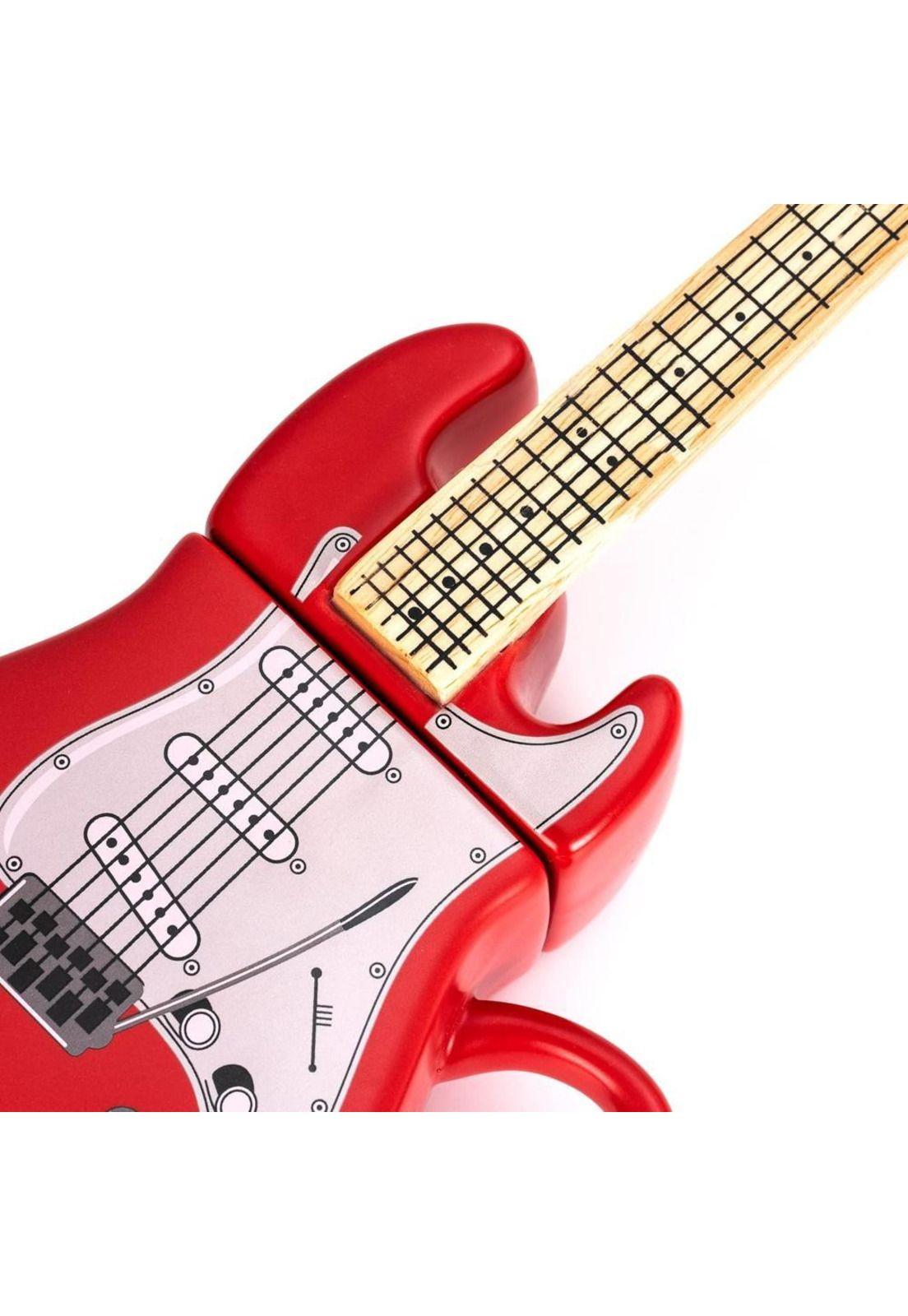 Tazon Ceramica 3d Xl Guitarra Music Guitar Mug-4