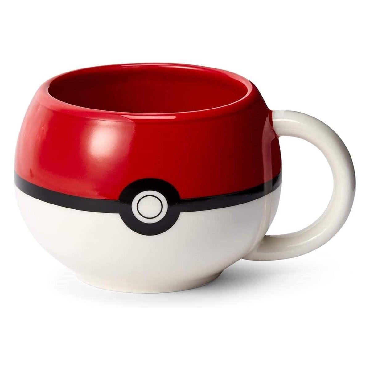 Tazón Taza cerámica 3D Pokebola-0