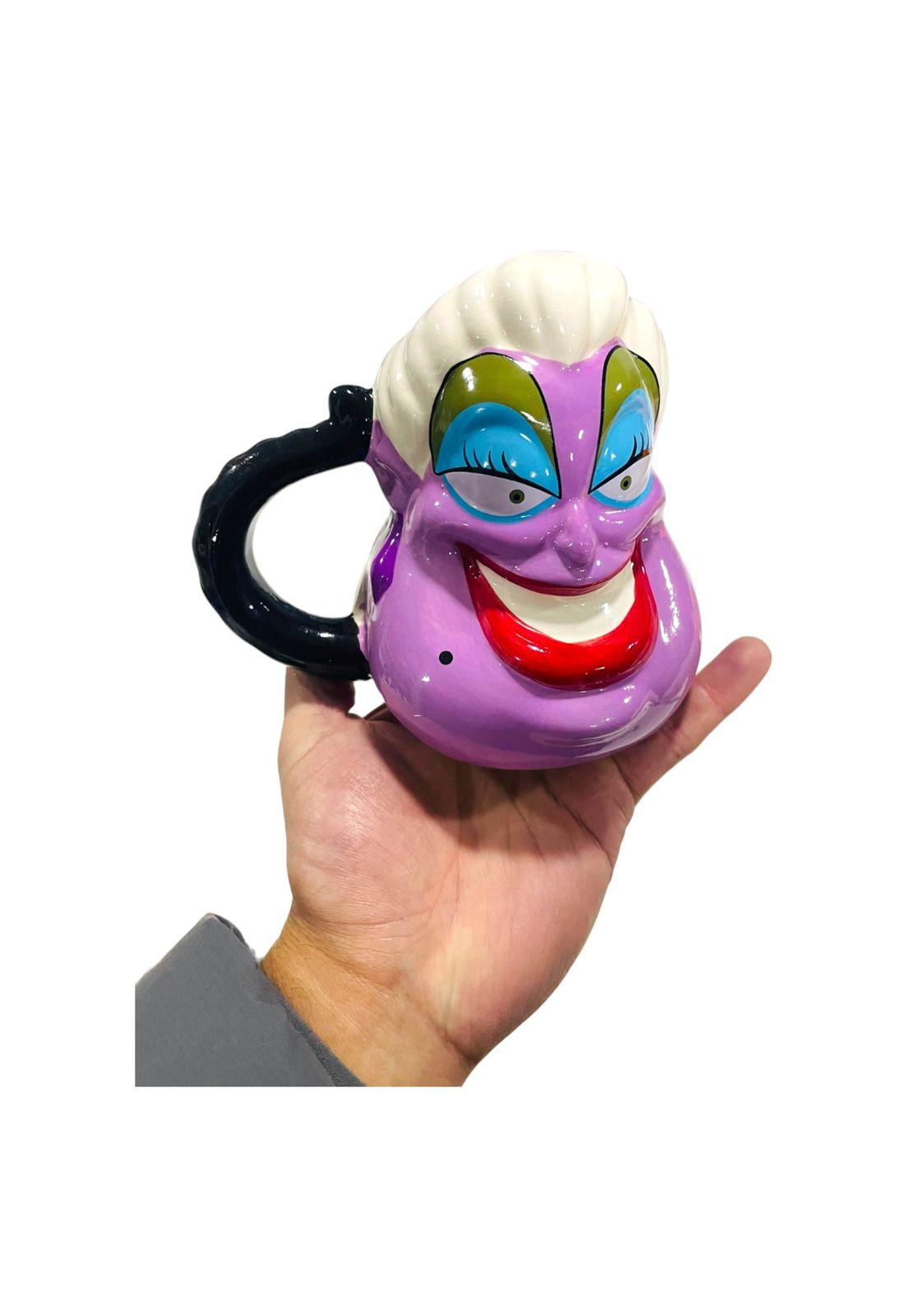 Tazón Taza cerámica 3D Villana Úrsula-2