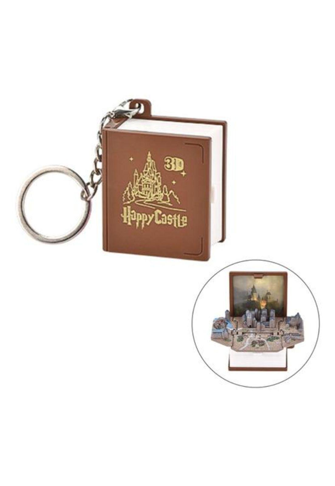 Llavero Castillo Encantado Libro 3d Plegable Harry Potter-4