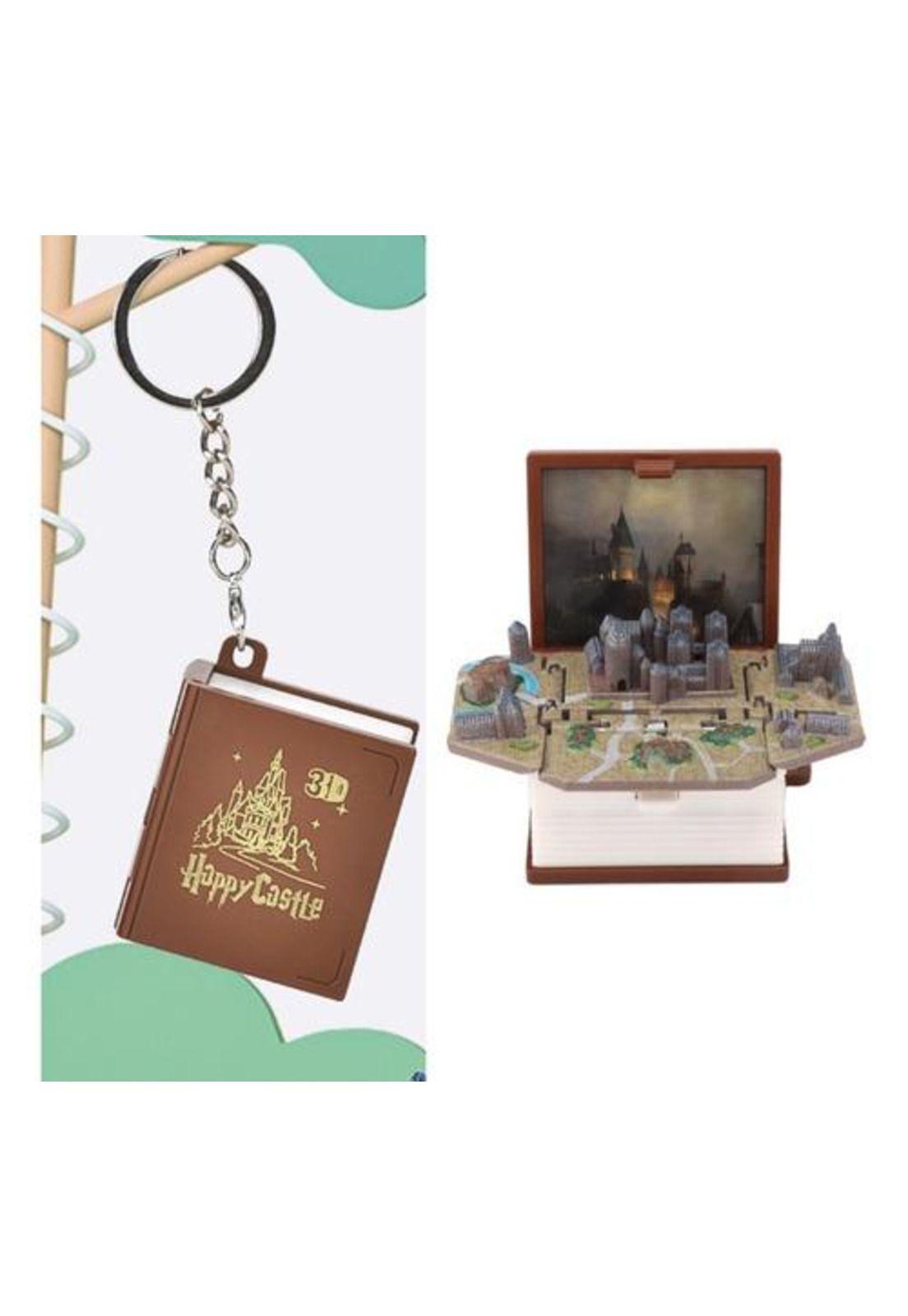 Llavero Castillo Encantado Libro 3d Plegable Harry Potter-5