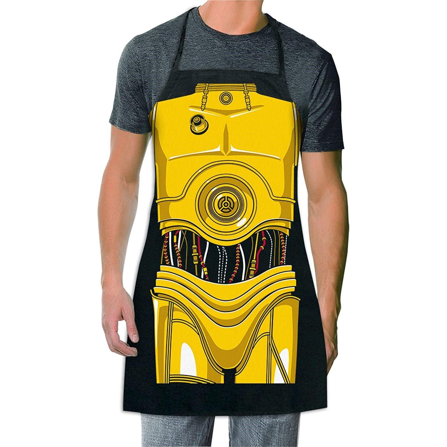 Delantal cocina divertido C3PO star wars-0