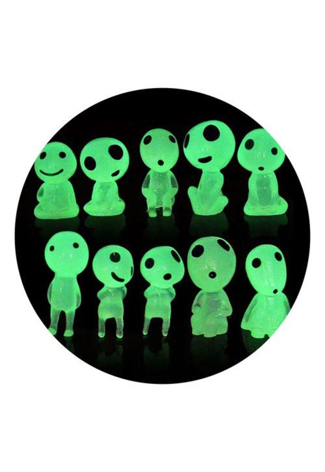 Adorno Jardín Mini Kodamas Luminosos Princesa Mononoke-3