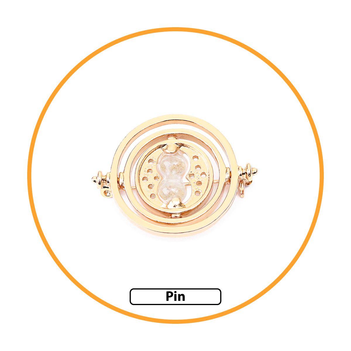 Set collar giratiempo Hermione Harry Potter-5