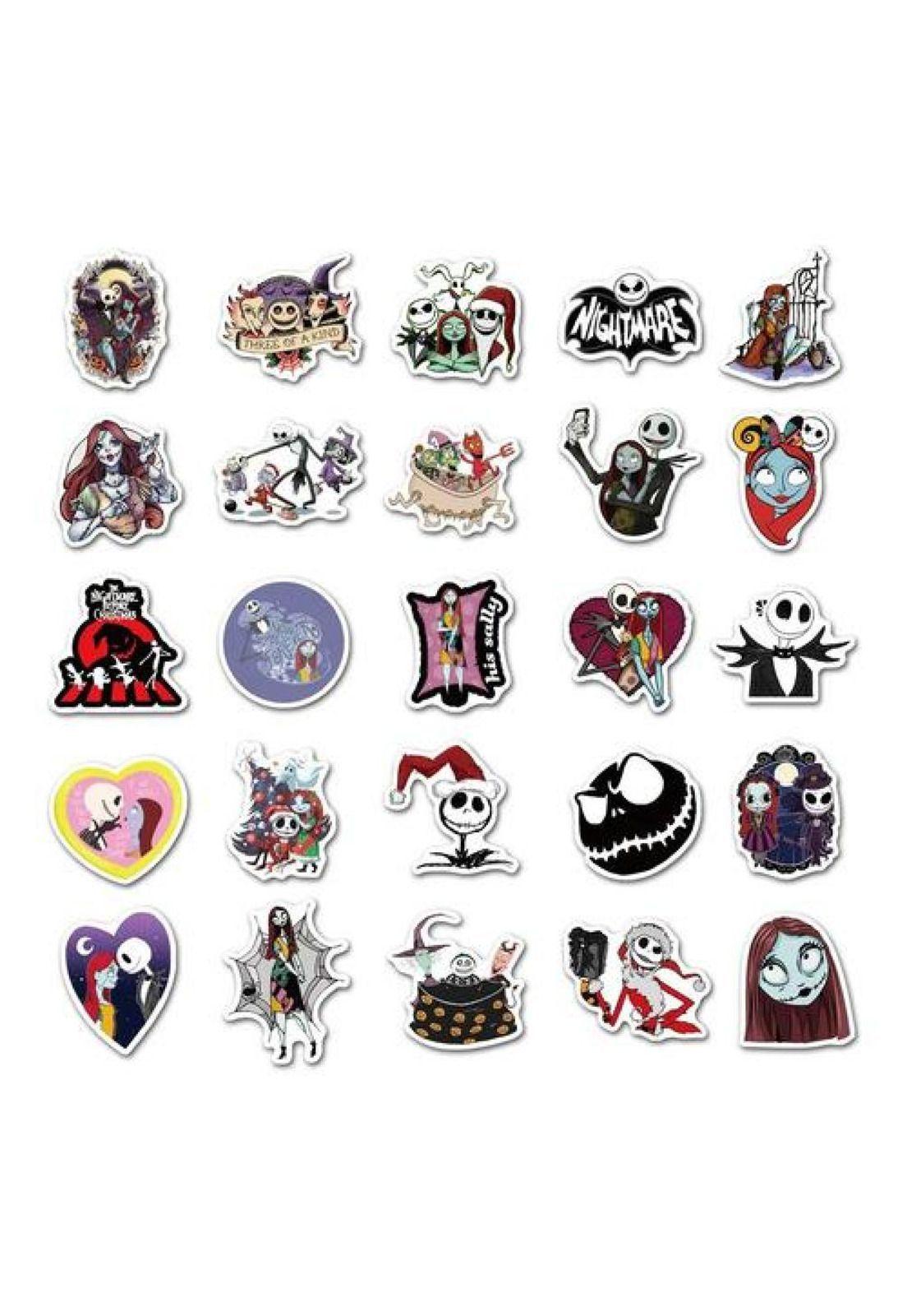 Pack Sticker Jack Skellington The Nightmare Before Christmas-3