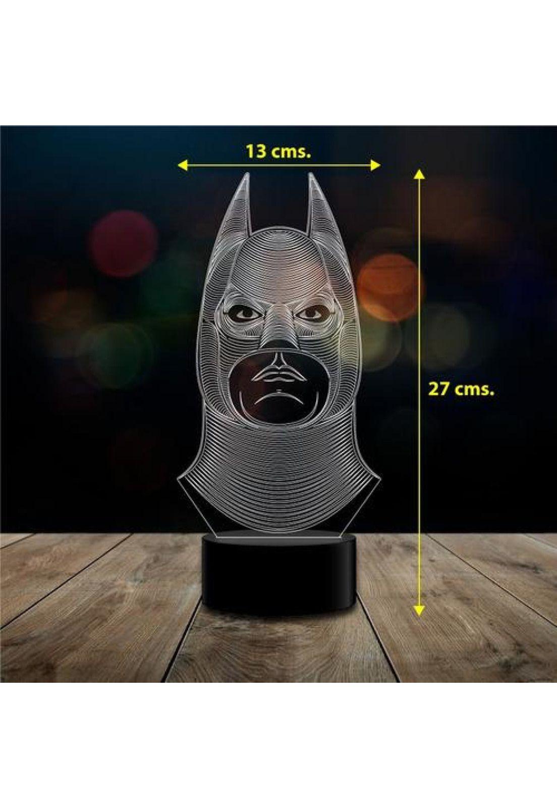 Ilusion Led 3d Batman Frente Dc Comic C/remoto Colores-2