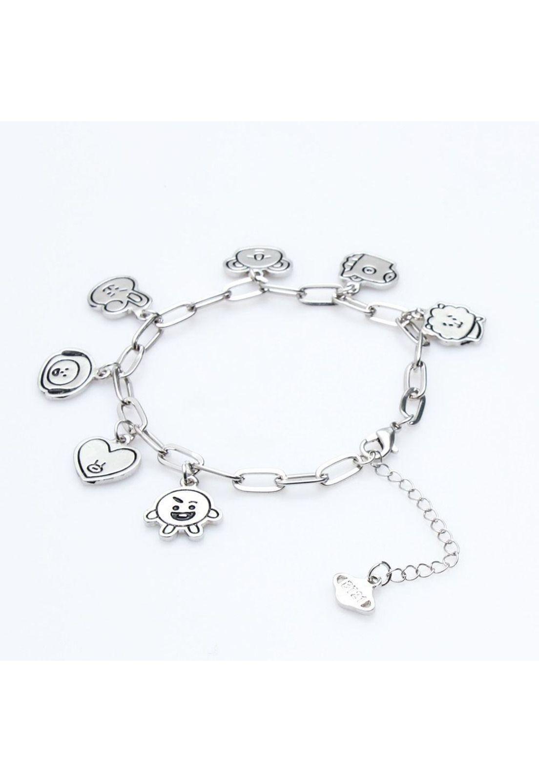 Pulsera dijes coreana grupo de Kpop-0