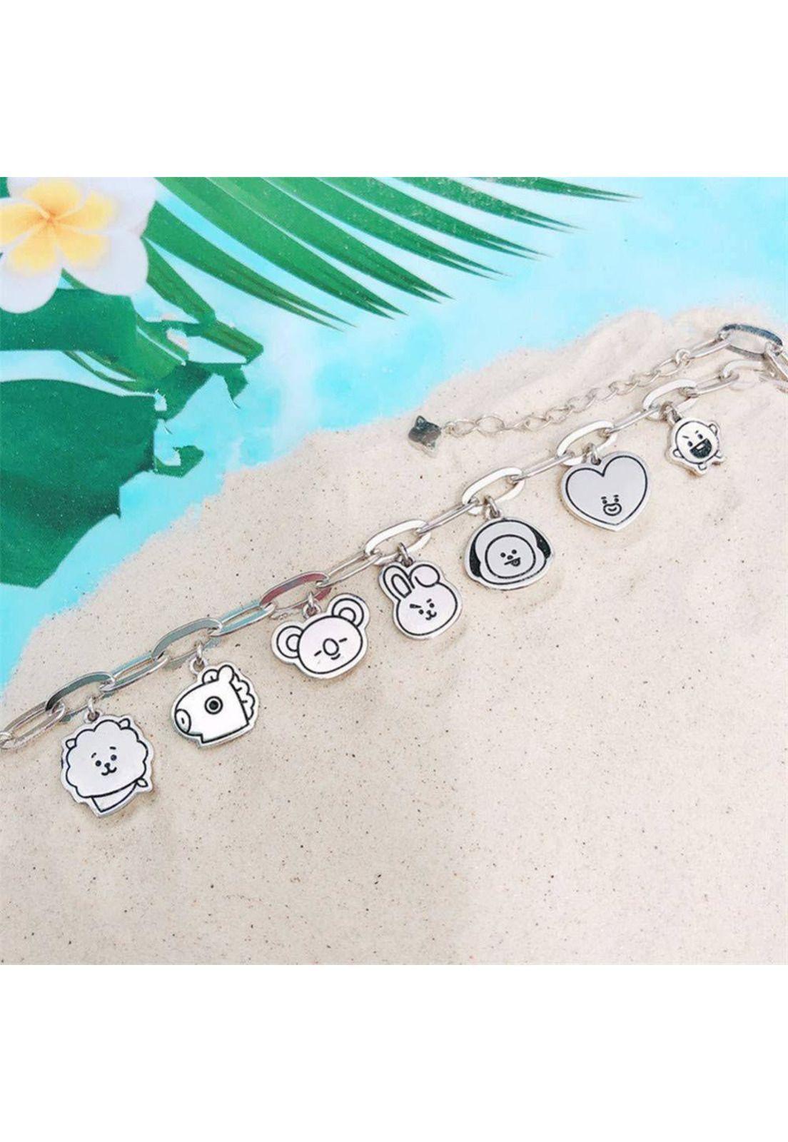 Pulsera dijes coreana grupo de Kpop-1