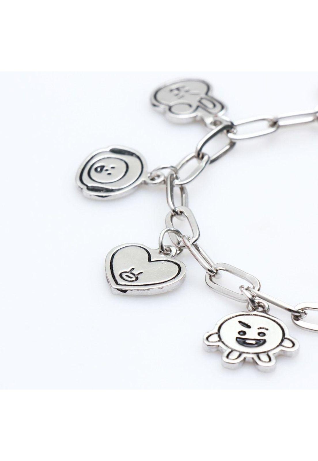Pulsera dijes coreana grupo de Kpop-2