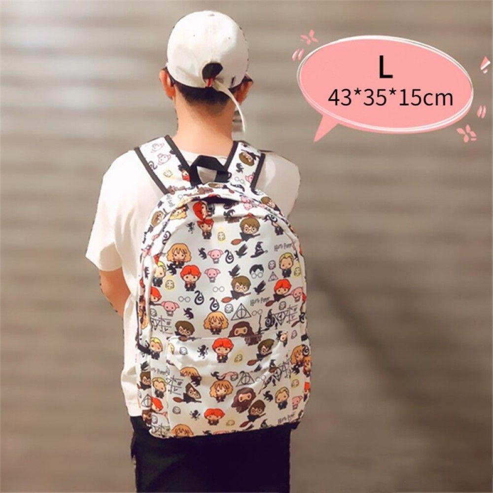 Mochila Harry Potter Icons Chibi Hogwarts escolares-2