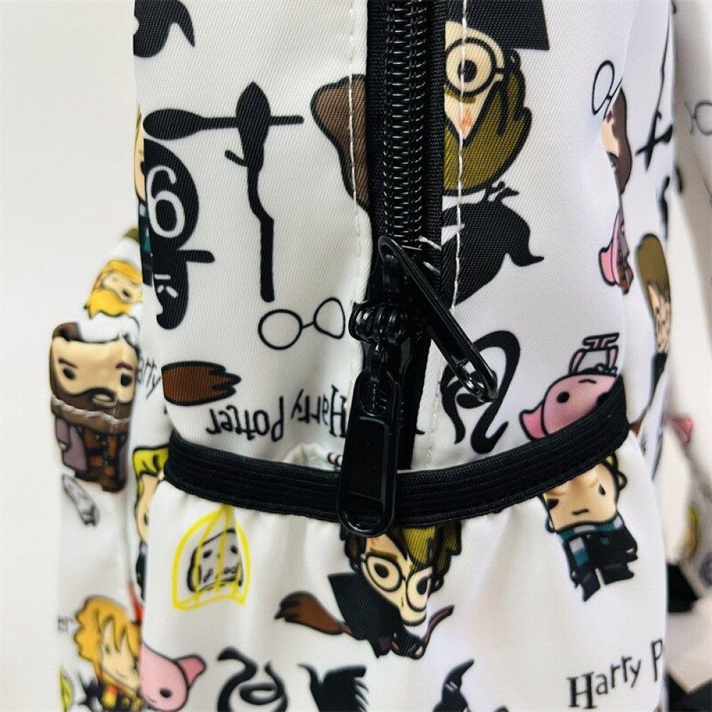 Mochila Harry Potter Icons Chibi Hogwarts escolares-7