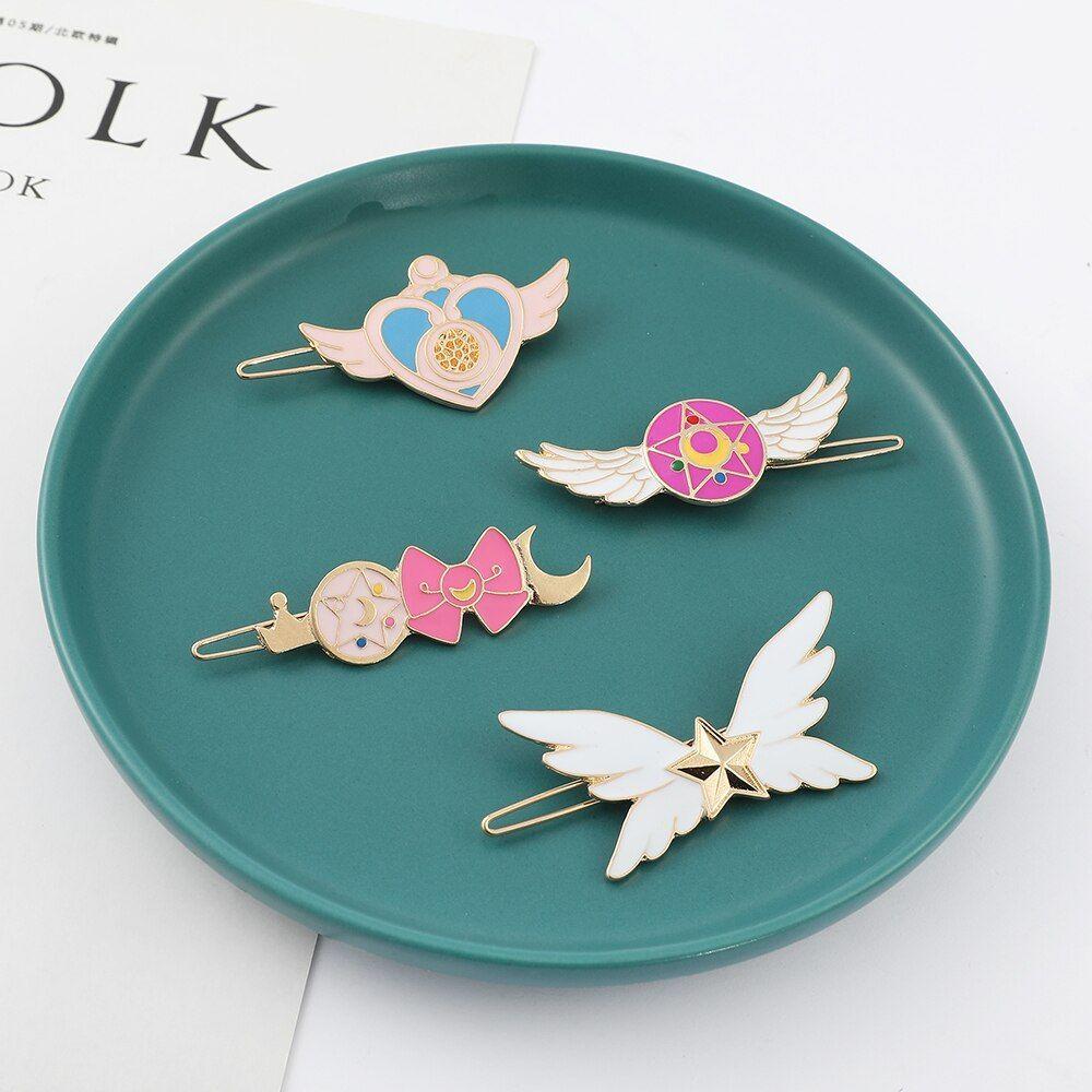 Set Pinches horquillas pinzas para el cabello Sailor moon-3