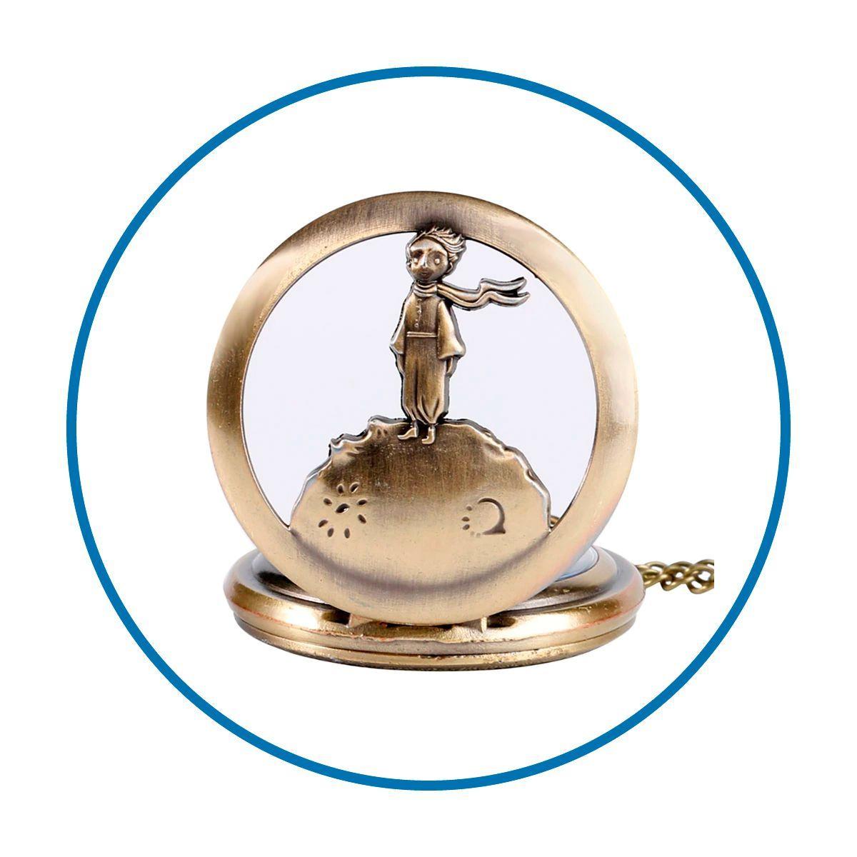 Reloj de bolsillo vintage el Principito-2