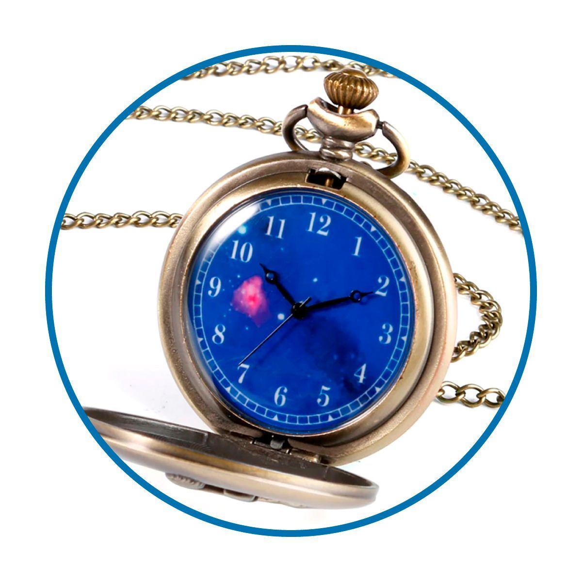 Reloj de bolsillo vintage el Principito-3