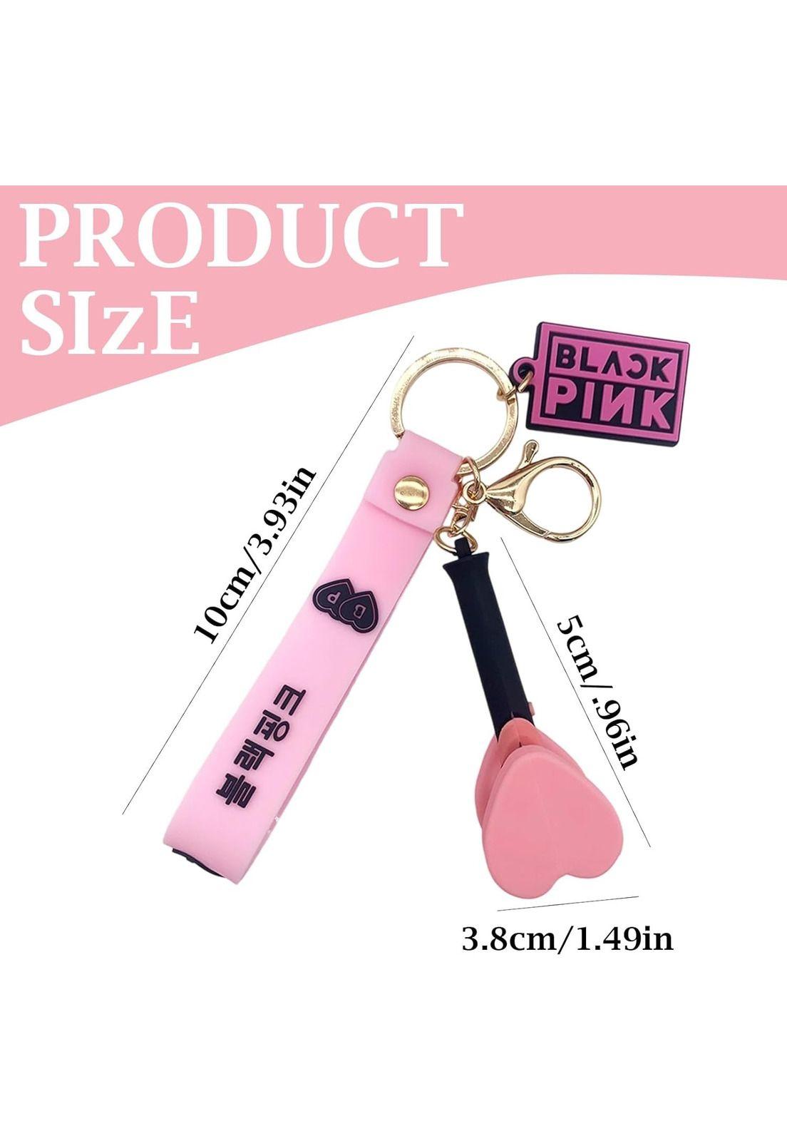 Llavero silicona Kpop Diseño blackpink lightstick-3