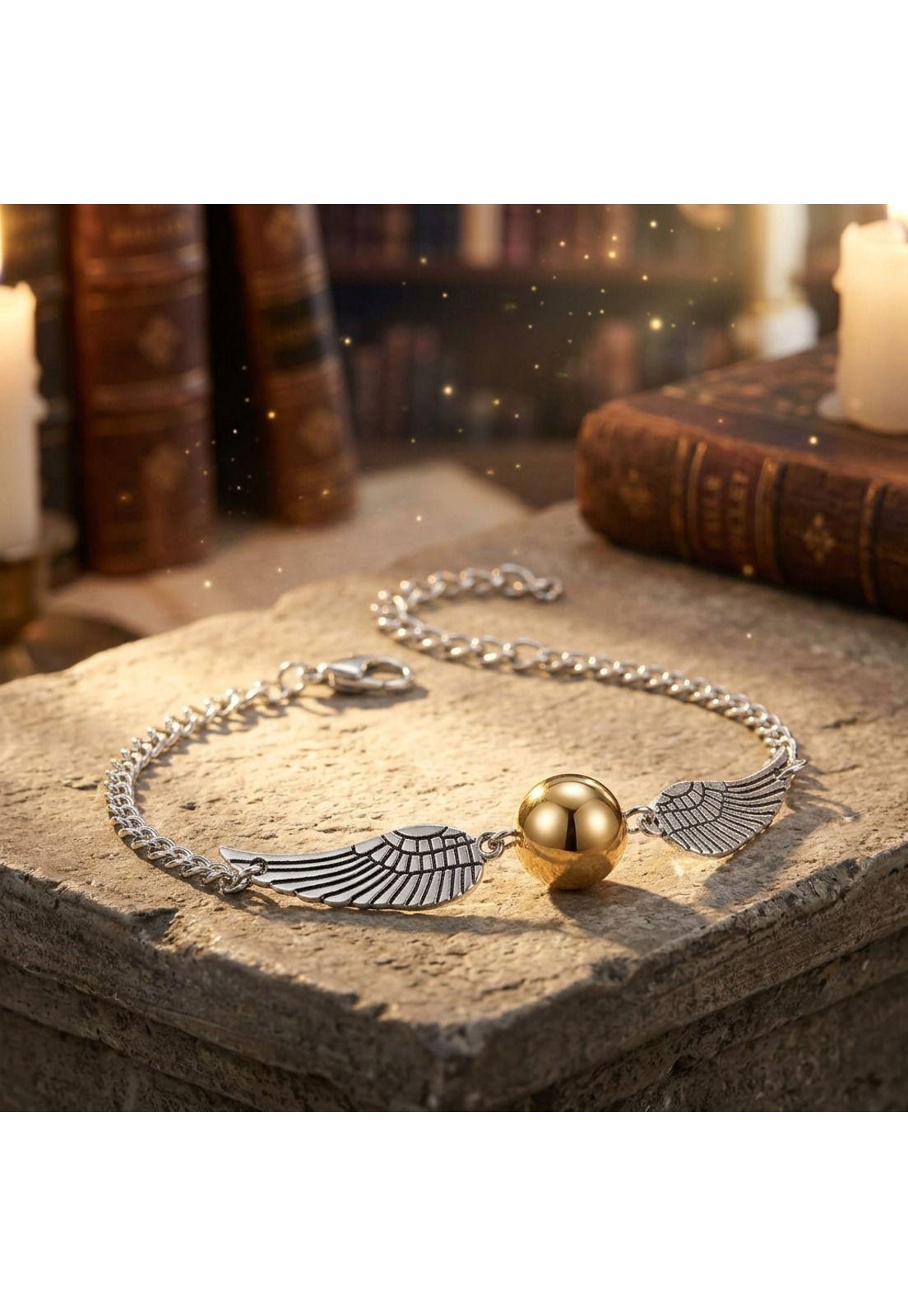 Pulsera 3d Snitch Harry Potter-0