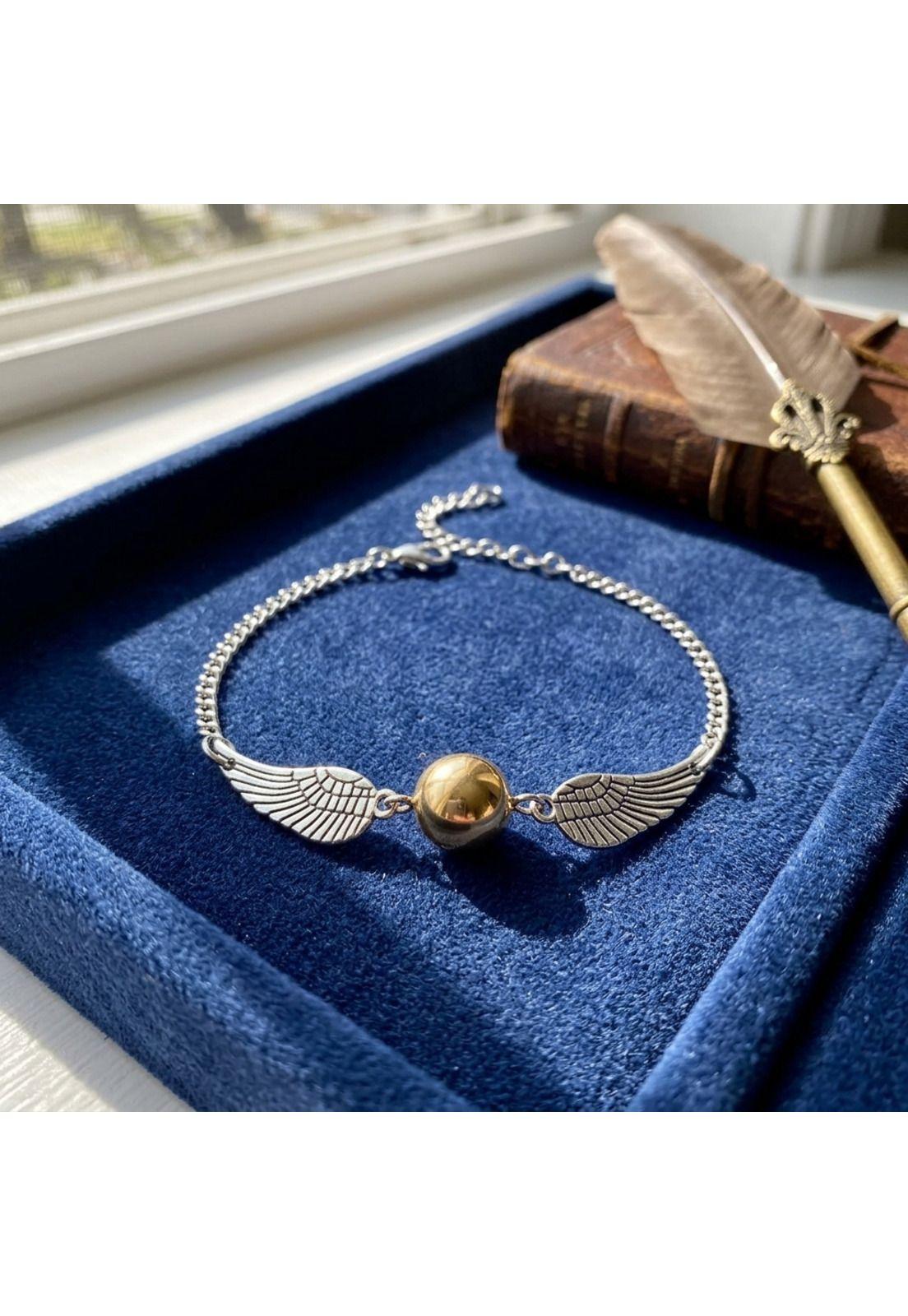 Pulsera 3d Snitch Harry Potter-2
