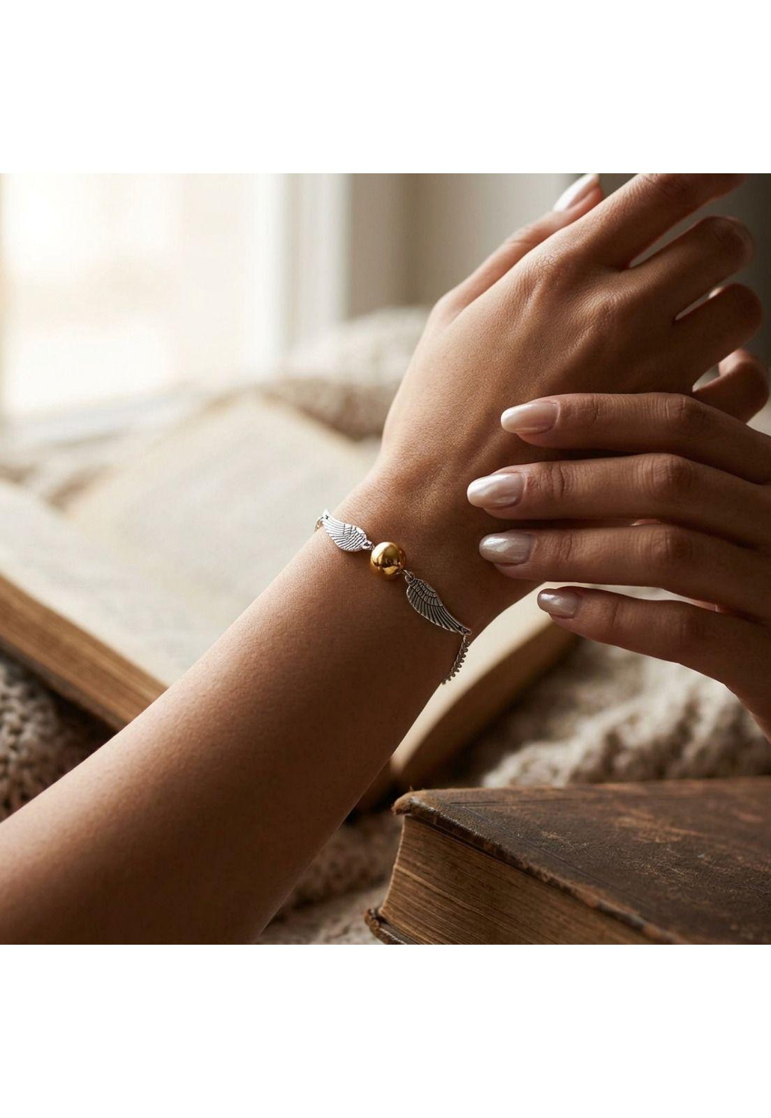 Pulsera 3d Snitch Harry Potter-3