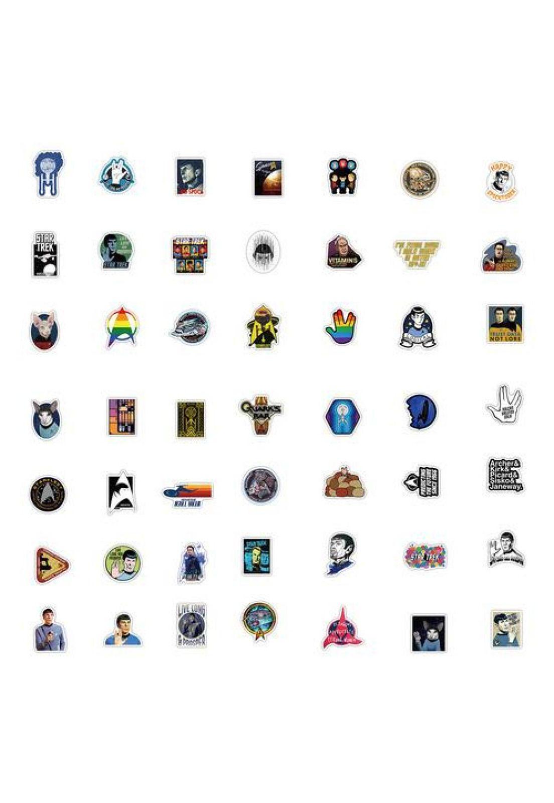 Set Stickers Calcomonias Star Trek Kirk Spock-5