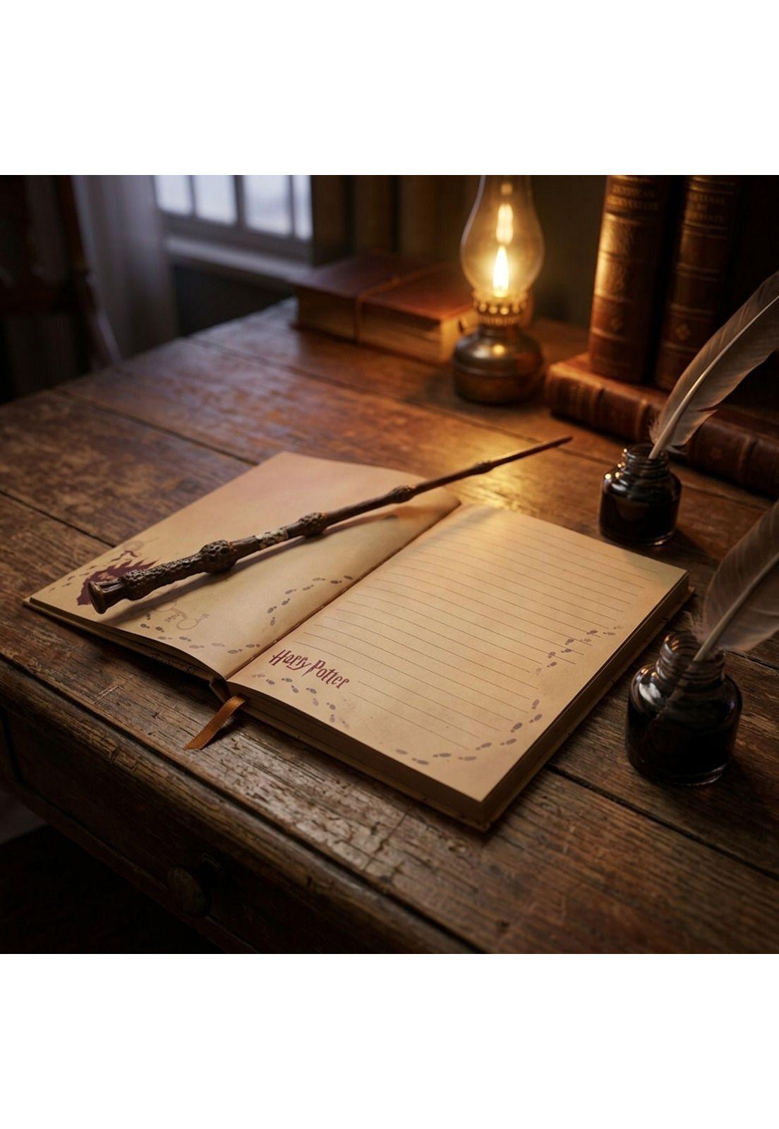 Libreta Agenda Harry Potter mapa (the Marauders Map)-3
