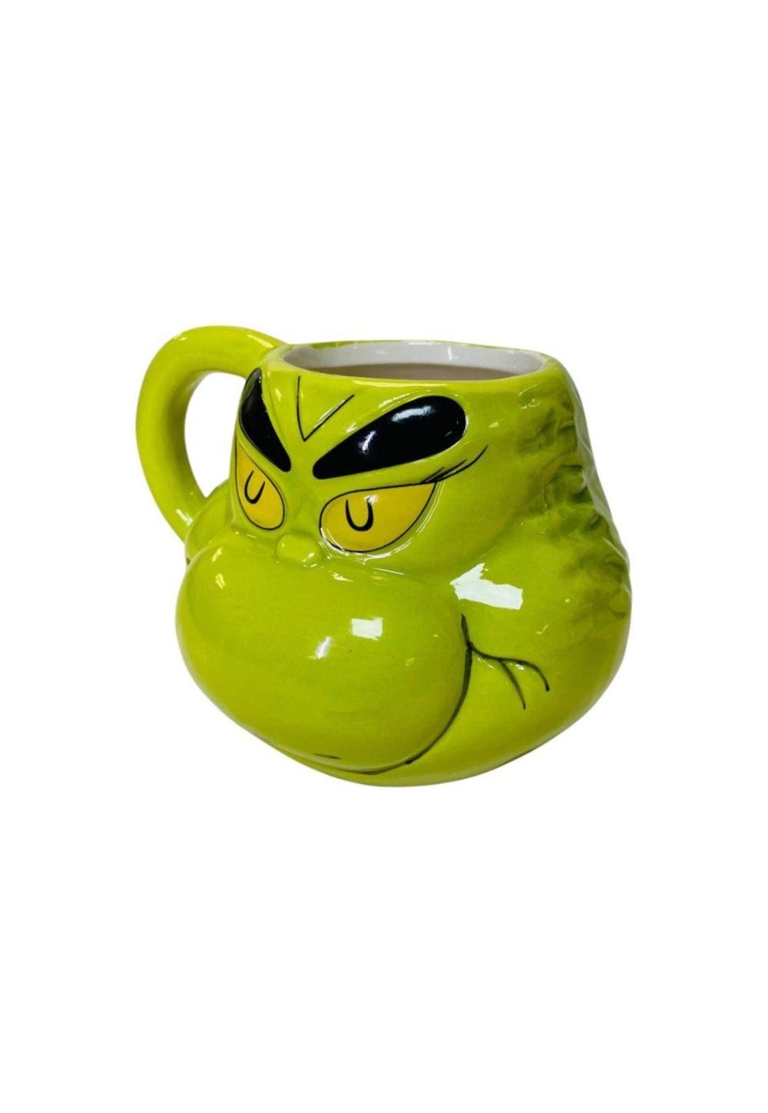 Tazón 3d Cerámica El Grinch De Navidad-3