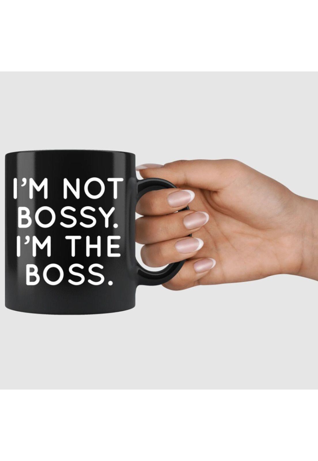 Tazón cerámica gigante JUMBO i´m not bossy i´m the boss 900m-2