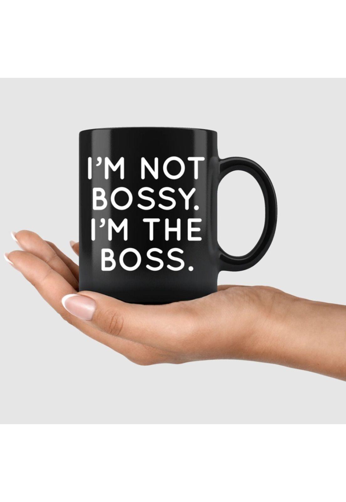 Tazón cerámica gigante JUMBO i´m not bossy i´m the boss 900m-3