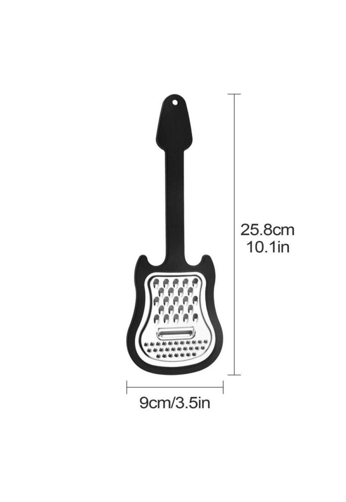 Rallador de acero inoxidable en forma de Guitarra Rock-1