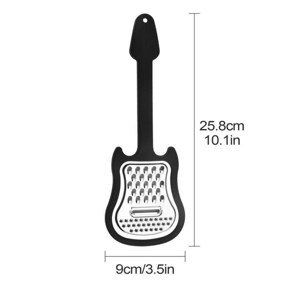 Rallador de acero inoxidable en forma de Guitarra Rock-1