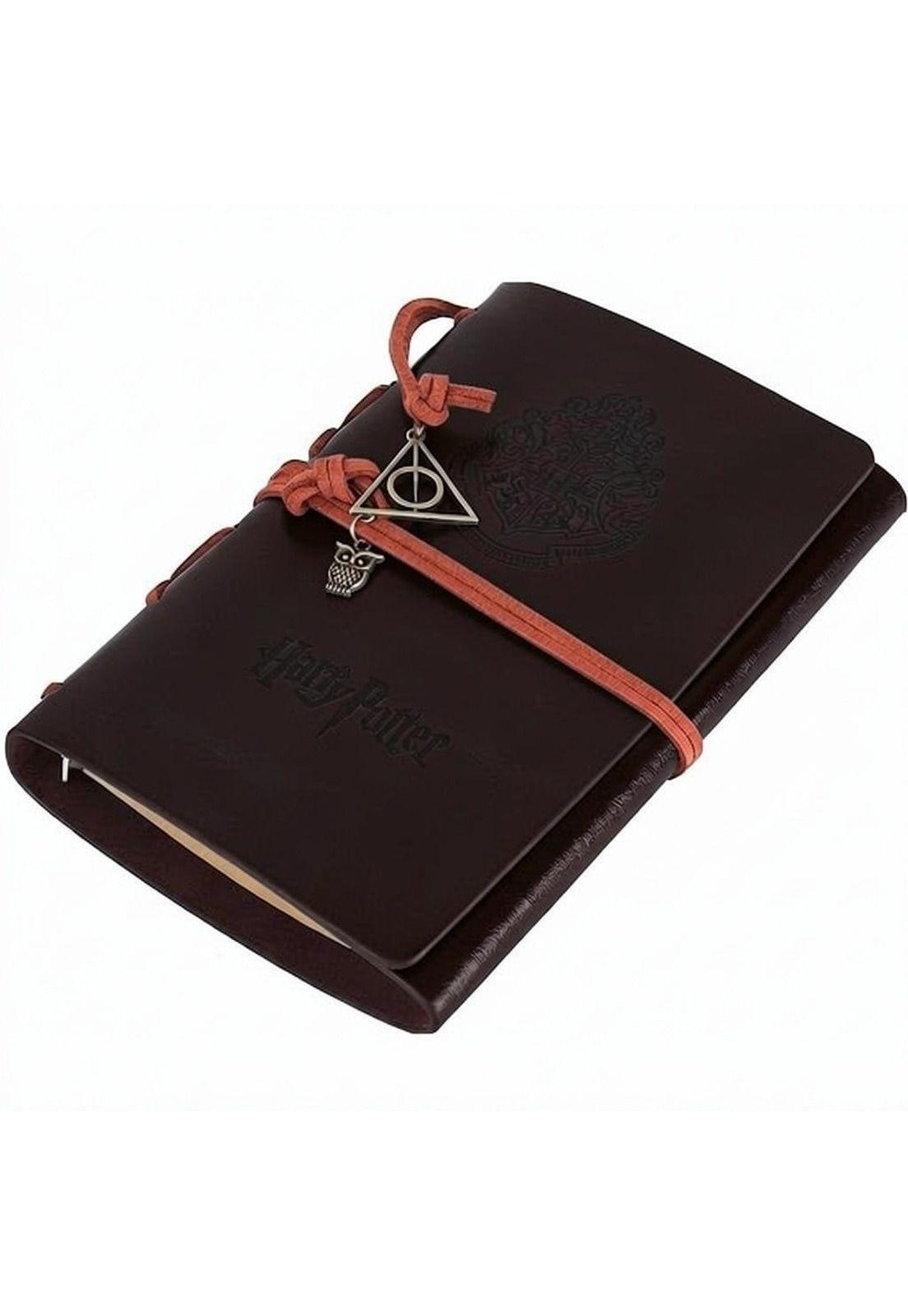 Libreta agenda  planner Delux Harry Potter Broche Snitch-3